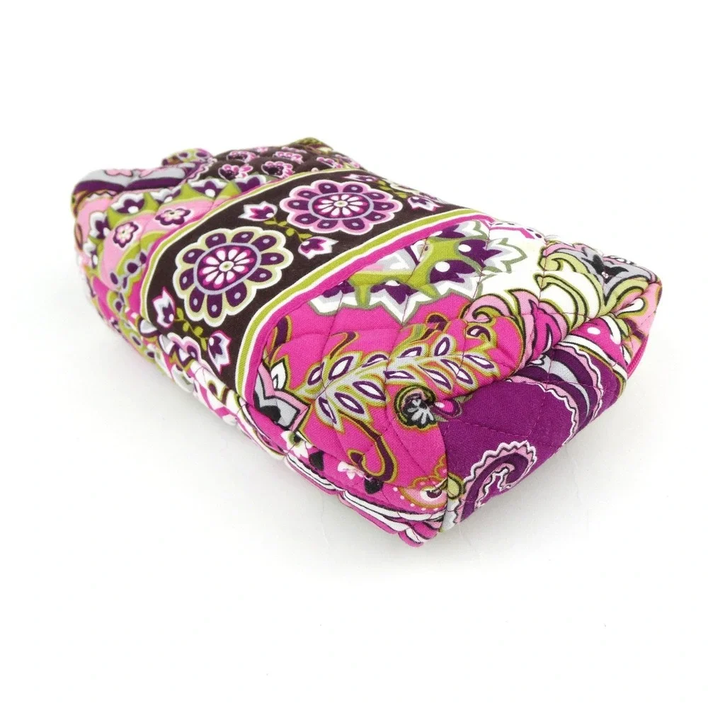Vera Bradley Very Berry Paisley Medium Cosmetic Case